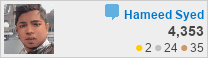 profile for Hameed Syed at Stack Overflow