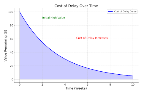 Diagram example cost of delay